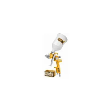 Pistola para pintar a aire-600cc hlv- boquilla 1,4mm- presion req 2-4 bar