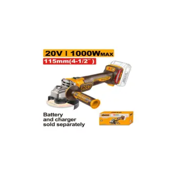 Amoladora 20V BL sin bateria 1000w