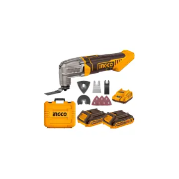Maquina multi uso 20V con 2 baterias en maletin plastico