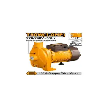 Bomba centrifuga de 1hp-125l/m-succion 8mt- expulsion 32mt-1"x1"