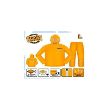 Impermeable chaqueta y pantalon talla l
