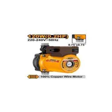 Estabilizador de presion para agua fria y caliente- 120w-10m altura maxima-25l/m- 110c-0,75"x0,75"