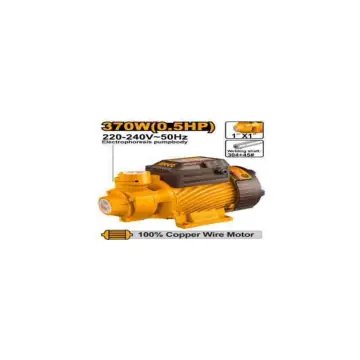 Bomba periferica 220V p/agua de ½hp-1"- 36l/min-8mt altura -8 mt succion